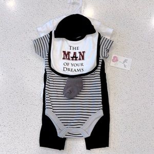 New with tags! Little treasure 6 piece set infant size 3-6 months